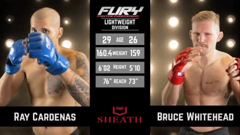 Fury FC 82 - Raymond Cardenas vs Bruce Whitehead - August 26, 2023