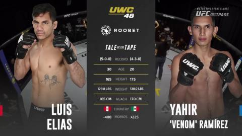 UWC 48 - Luis Elias vs Yahir Ramírez - September 28, 2023