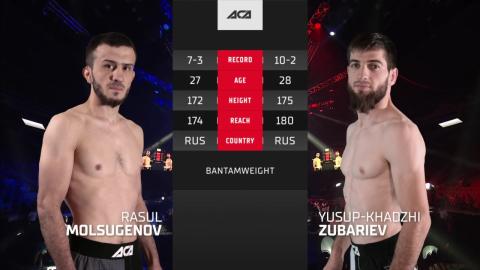 ACA 159 - Yusup-Khadzhi Zubariev vs Rasul Malsugenov - June 15, 2023
