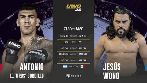 UWC 38 - Antonio Gordillo vs Jesus Wong - Sep 30, 2022