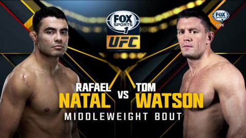 UFC 183 - Rafael Natal vs Tom Watson - Jan 30, 2015