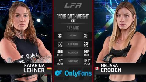 LFA 169 - Melissa Croden vs Katharina Lehner - 06 October, 2023