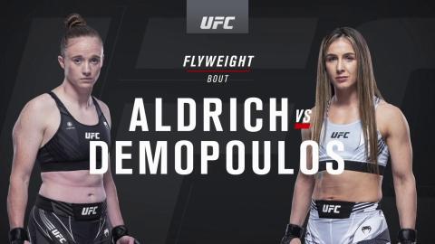 UFC on ESPN 30 - JJ Aldrich vs Vanessa Demopoulos - Aug 28, 2021