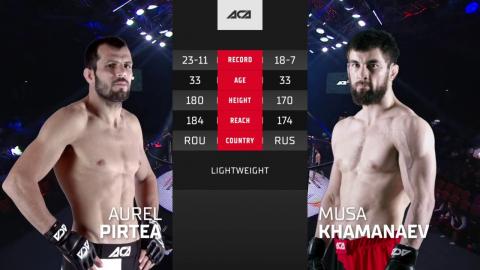 Musa Khamanaev vs. Aurel Pirtea - Sep - 11, 2021