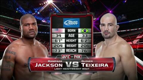 UFC on FOX 6 - Quinton Jackson vs Glover Teixeira - Jan 26, 2013