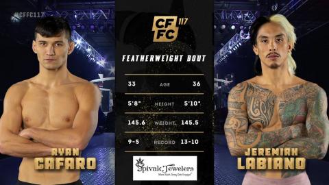 CFFC 117 - Cafaro vs Labiano - March 31, 2023