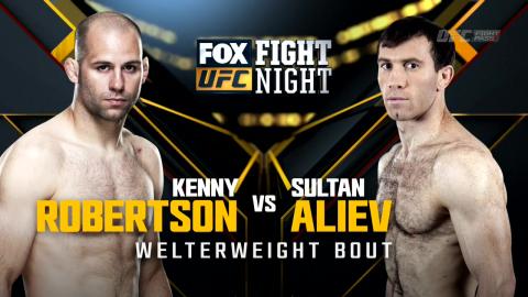 UFC on FOX 14 - Kenny Robertson vs Sultan Aliev - Jan 23, 2015