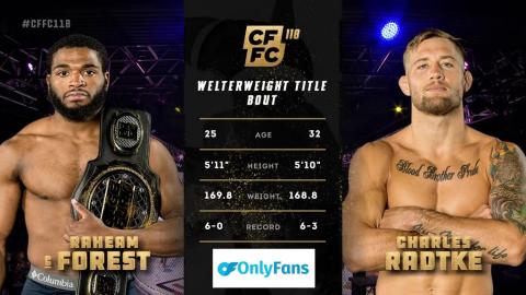 CFFC 118 - Radtke vs Forest - April 01, 2023