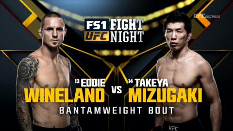 UFC on Fox 22 - Eddie Wineland vs Takeya Mizugaki - Dec 18, 2016