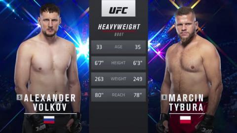 UFC 267 - Alexander Volkov vs. Marcin Tybura - Oct 30, 2021
