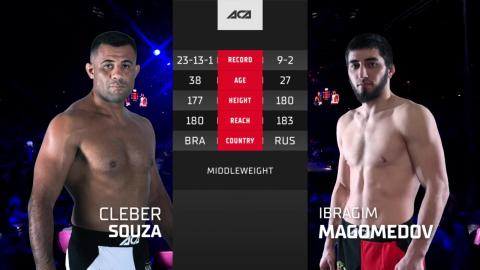 ACA 151 - Ibragim Magomedov vs Cleber Sousa - Jan 27, 2023