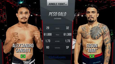 Jungle Fight 111 - Edson Lourenco vs Alexsandro Cangaty - Sep 18, 2022