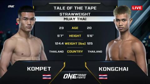 One Friday Fights 32 - K. Sitsarawatseur vs K. ChanaiDonMuang - September 7, 2023