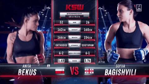 KSW 74 - Sofiia Bagishvili vs Anita Bekus - Sep 10, 2022