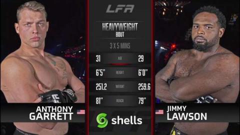 Anthony Garrett vs. Jimmy Lawson - Aug 27, 2021