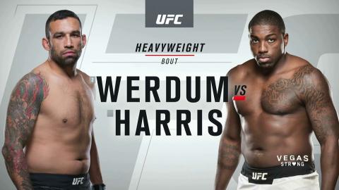 UFC 216 - Fabricio Werdum vs Walt Harris - Oct 6, 2017