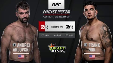 UFC 191 - Andrei Arlovski vs Frank Mir - Sep 6, 2015