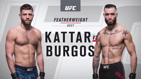 UFC 220 - Calvin Kattar vs Shane Burgos - Jan 19, 2018