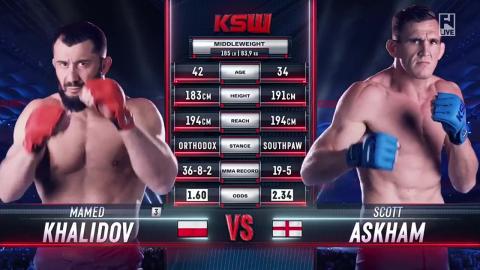 KSW 83 - Mamed Khalidov vs Scott Askham - June 2, 2023