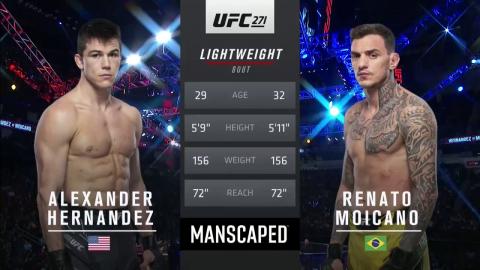 UFC 271 - Alexander Hernandez vs. Renato Moicano - Feb 12, 2022