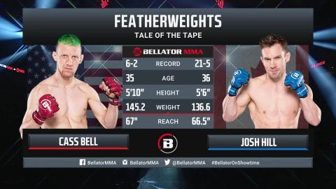 Bellator 292 - Cass Bell vs Josh Hill - Mar 10, 2023