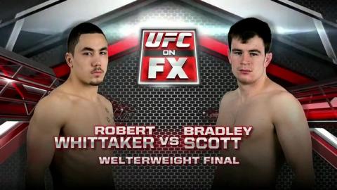 UFC on Fx 6 - Robert Whittaker vs Brad Scott - Dec 14, 2012