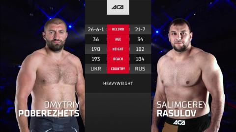 Salimgerey Rasulov vs. Dmitry Poberezhets - Sep 24, 2021