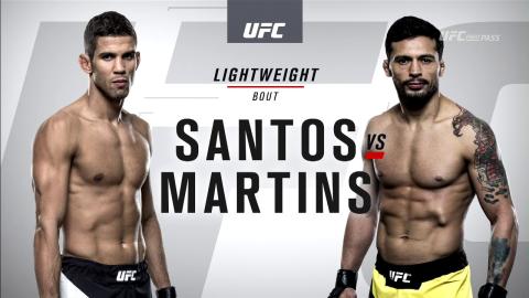 UFC 204 - Leonardo Santos vs Adriano Martins - Oct 10, 2016