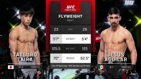 UFC Fight Night 218 - Tatsuro Taira vs Jesus Aguilar - Feb 04, 2023