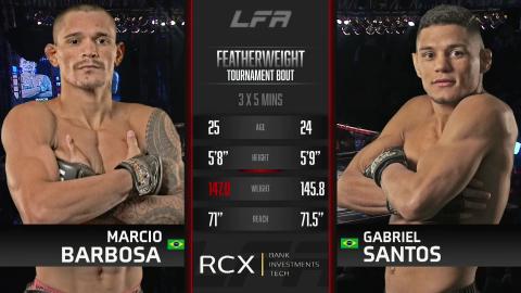 LFA 146 - Gabriel Santos vs Márcio Barbosa - Nov 04, 2022