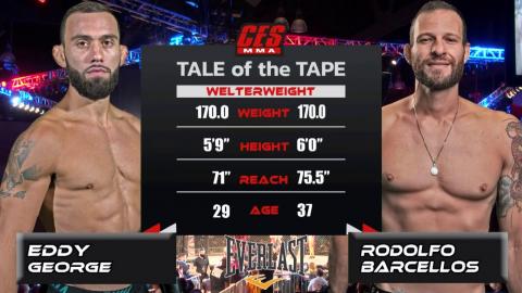 Rodolfo Barcellos vs. Eddy George - Sep - 17, 2021