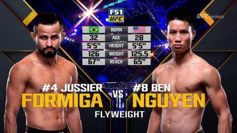 UFC 221 - Jussier Formiga vs Ben Nguyen - Feb 10, 2018