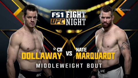 UFC on FOX 17 - CB Dollaway vs Nate Marquardt - Dec 19, 2015