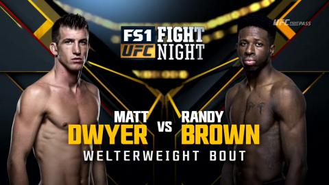 UFC on FOX 18 - Matt Dwyer vs Randy Brown - Jan 30, 2016