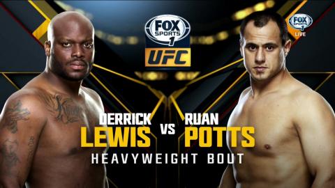 UFC 184 - Derrick Lewis vs Ruan Potts - Feb 28, 2015