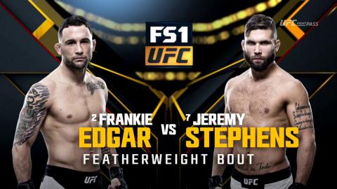UFC 205 - Frankie Edgar vs Jeremy Stephens - Nov 12, 2016