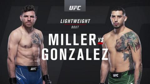 UFCFN 195 - Jim Miller vs Erick Gonzalez - Oct 16, 2021