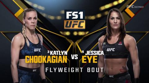 UFC 231 - Katlyn Chookagian vs Jessica Eye - Dec 8, 2018