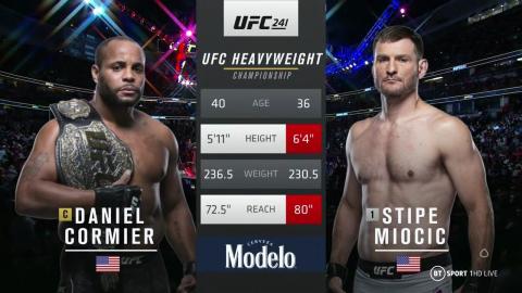UFC 241: Daniel Cormier vs Stipe Miocic 2 - Aug 18, 2019