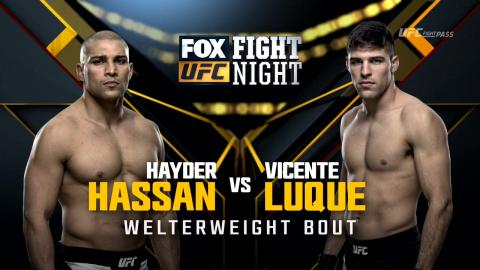 UFC on FOX 17 - Hayder Hassan vs Vicente Luque - Dec 19, 2015