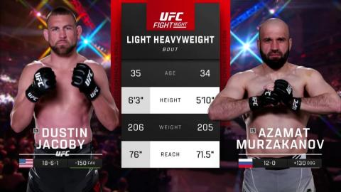 UFC on ESPN 44 - Jacoby vs Murzakanov - April 15, 2023