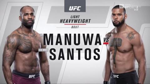 UFC 231 - Jimi Manuwa vs Thiago Santos - Dec 8, 2018