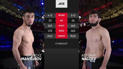 ACA 154 - Nagoev vs Mansurov - March 17, 2023