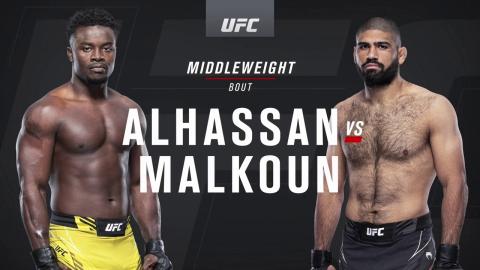 UFC on ESPN 22 - Abdul Razak Alhassan vs Jacob Malkoun - Apr 17, 2021