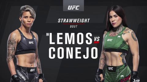UFC on ESPN 26 - Amanda Lemos vs Montserrat Conejo - Jul 18, 2021