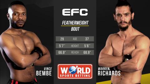 Vince Bembe vs. Warren Richards - Sep - 11, 2021