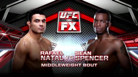 UFC on FOX 6 - Rafael Natal vs Sean Spencer - Jan 26, 2013