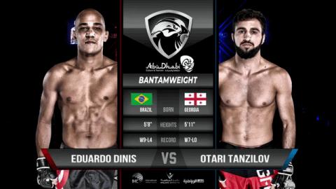 UAE Warriors 33 - Otar Tanzilov vs Eduardo Dinis - Sep 17, 2022