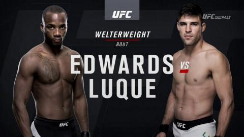 UFC Fight Night 87 - Leon Edwards vs Vicente Luque - Mar 17, 2017