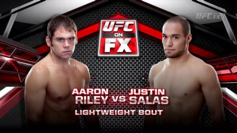 UFC on FOX 8 - Aaron Riley vs Justin Salas - Jul 27, 2013